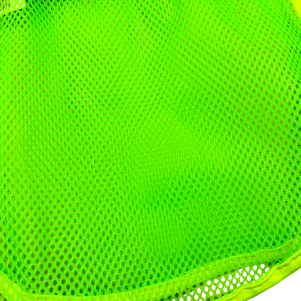 Chaleco de Malla Verde con bies de alta visibilidad