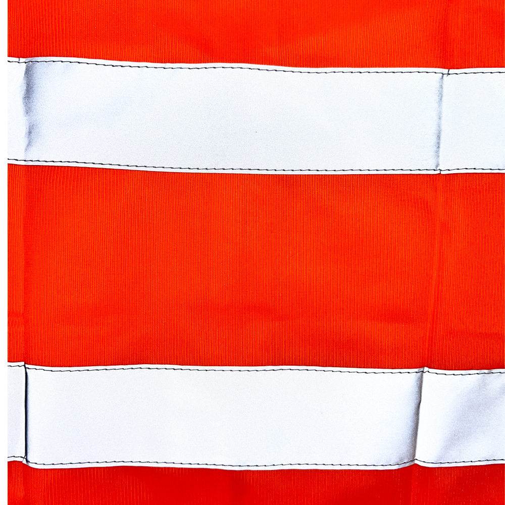 Chaleco Poliéster Modelo Clase 4 color Anaranjado Neón