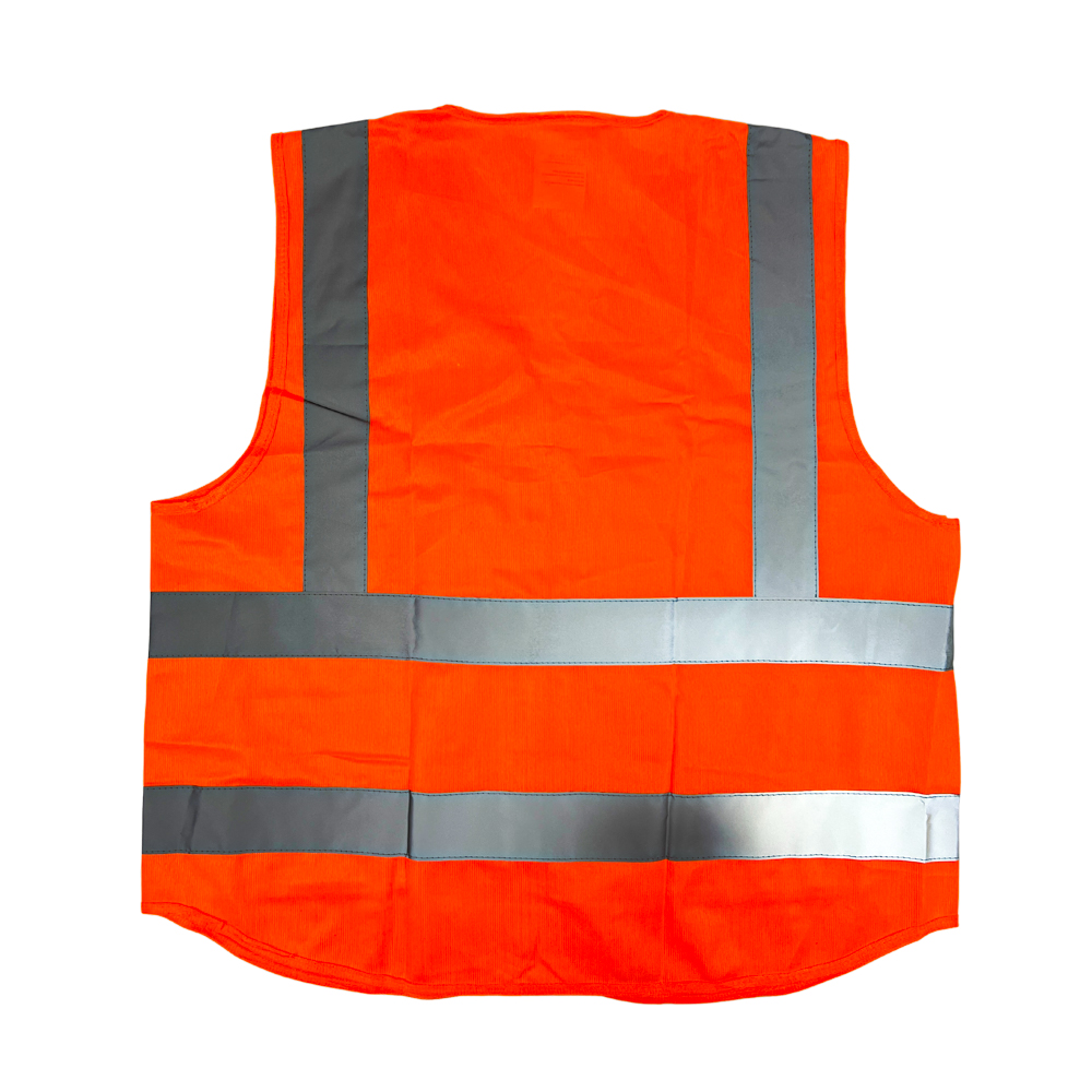 Chaleco Poliéster Modelo Clase 4 color Anaranjado Neón