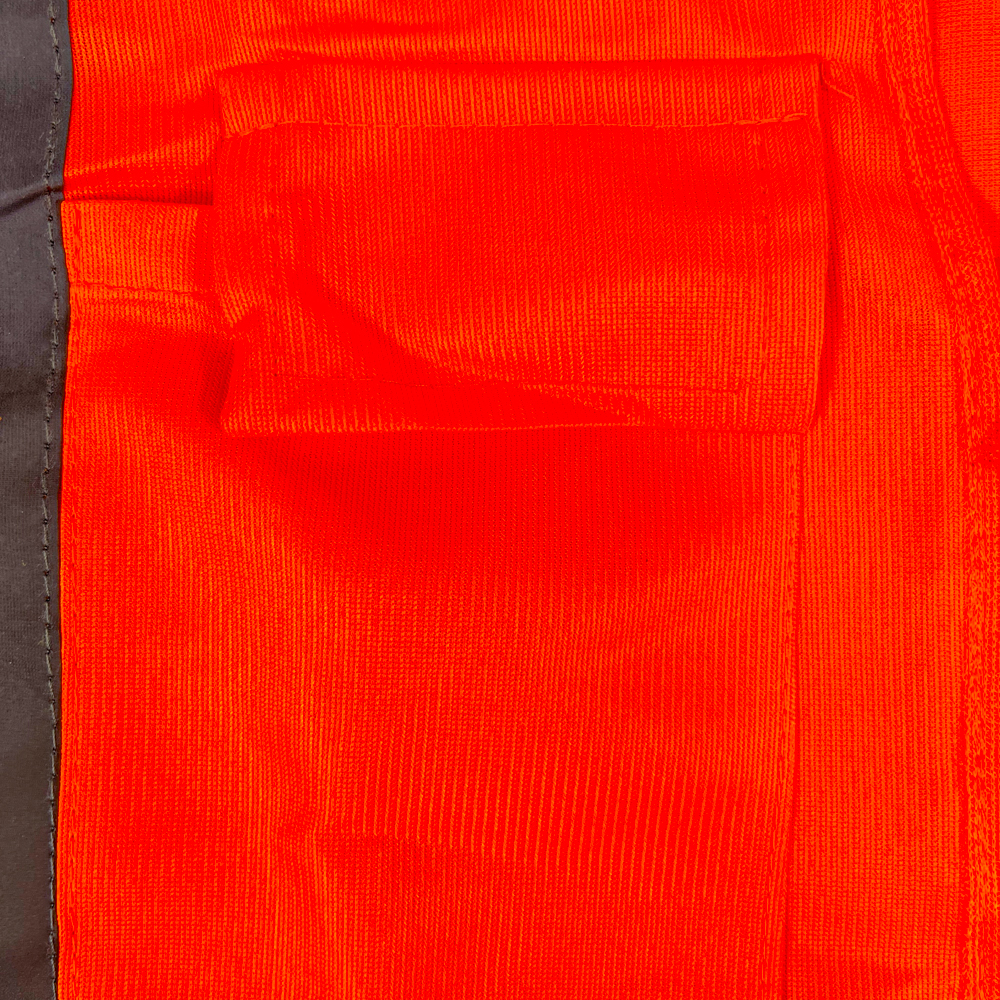 Chaleco Poliéster Modelo Clase 4 color Anaranjado Neón