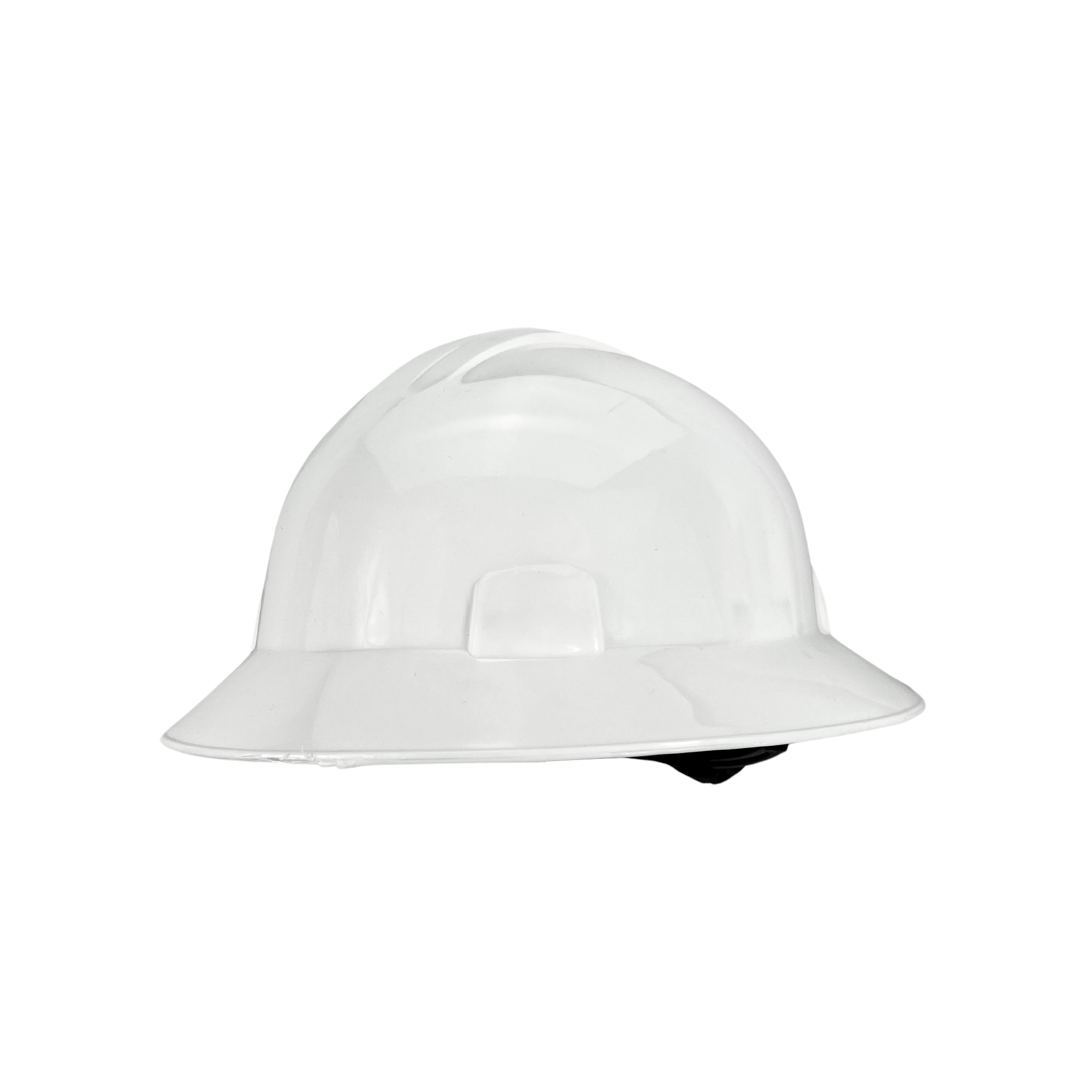 Casco JYRSA tipo Ala Ancha ajuste de Matraca Blanco