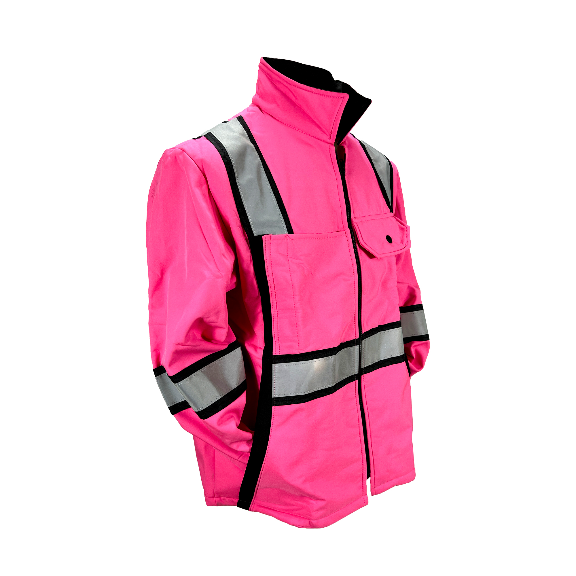 Chamarra Térmica RYVSA color Rosa con reflejante