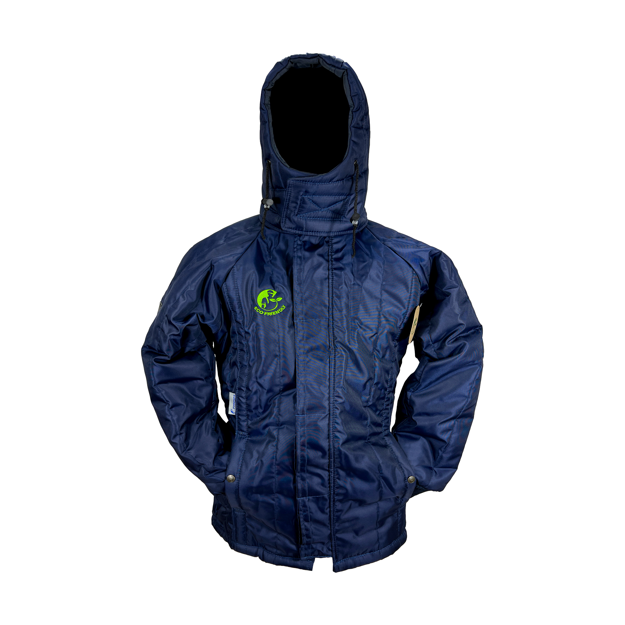 Chamarra tipo Cazadora Térmica Protección -50°C color Azul Marca JYRSA