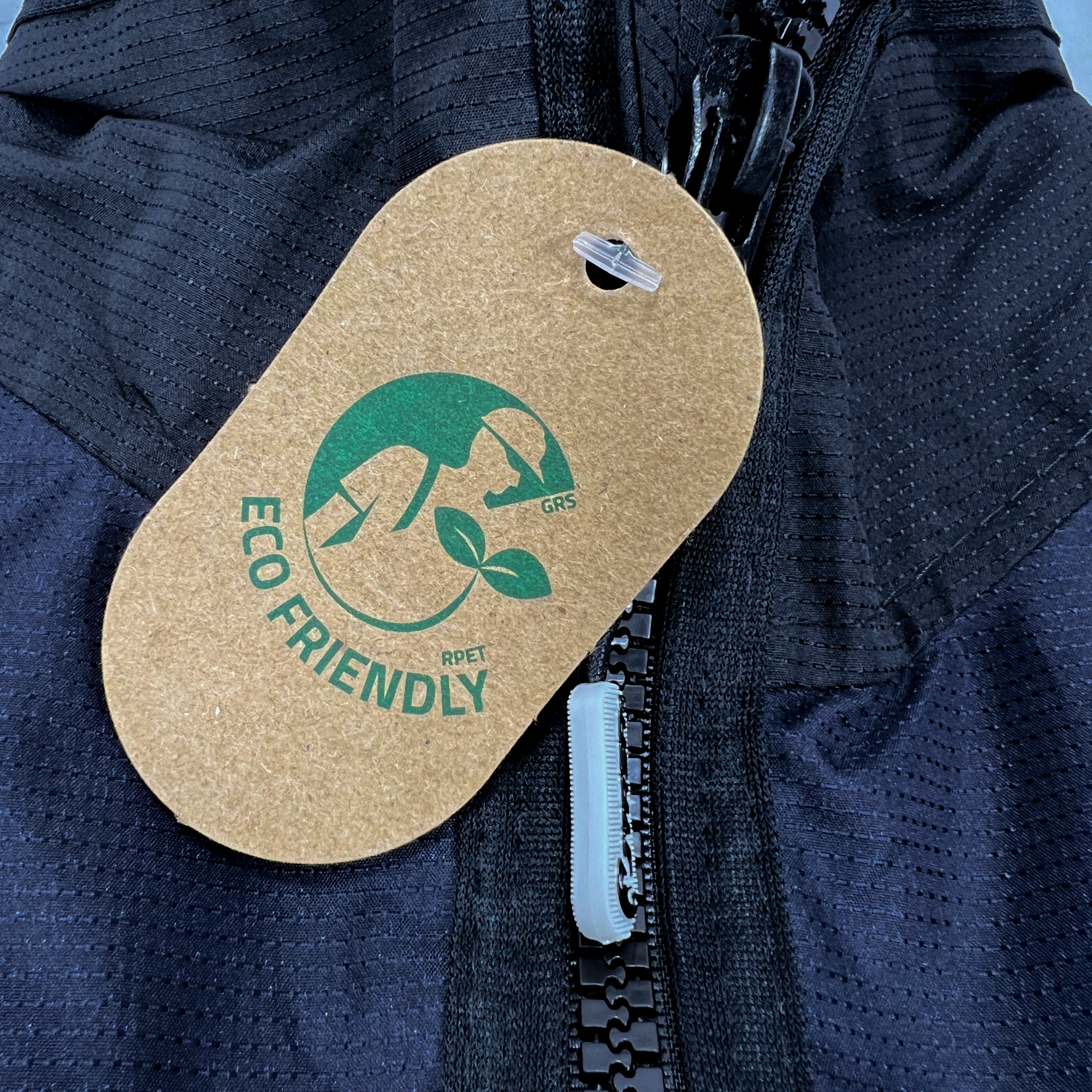 Chaleco JYRSA tipo Ejecutivo de Malla alta visibilidad Bicolor Azul Marino-Negro