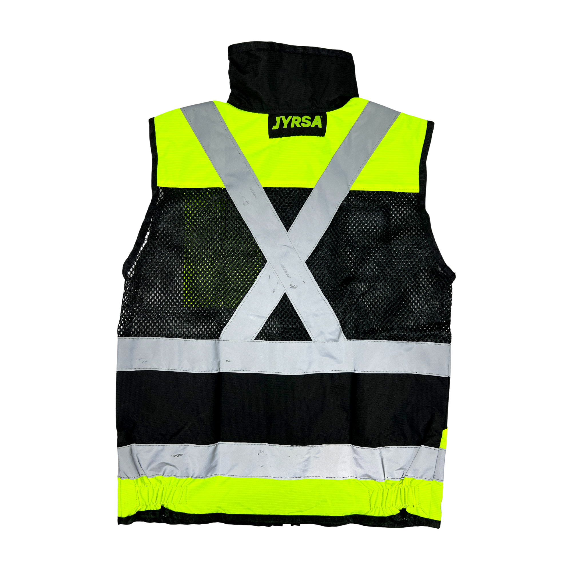 Chaleco JYRSA tipo Ejecutivo de Malla alta visibilidad Bicolor Amarillo-Negro