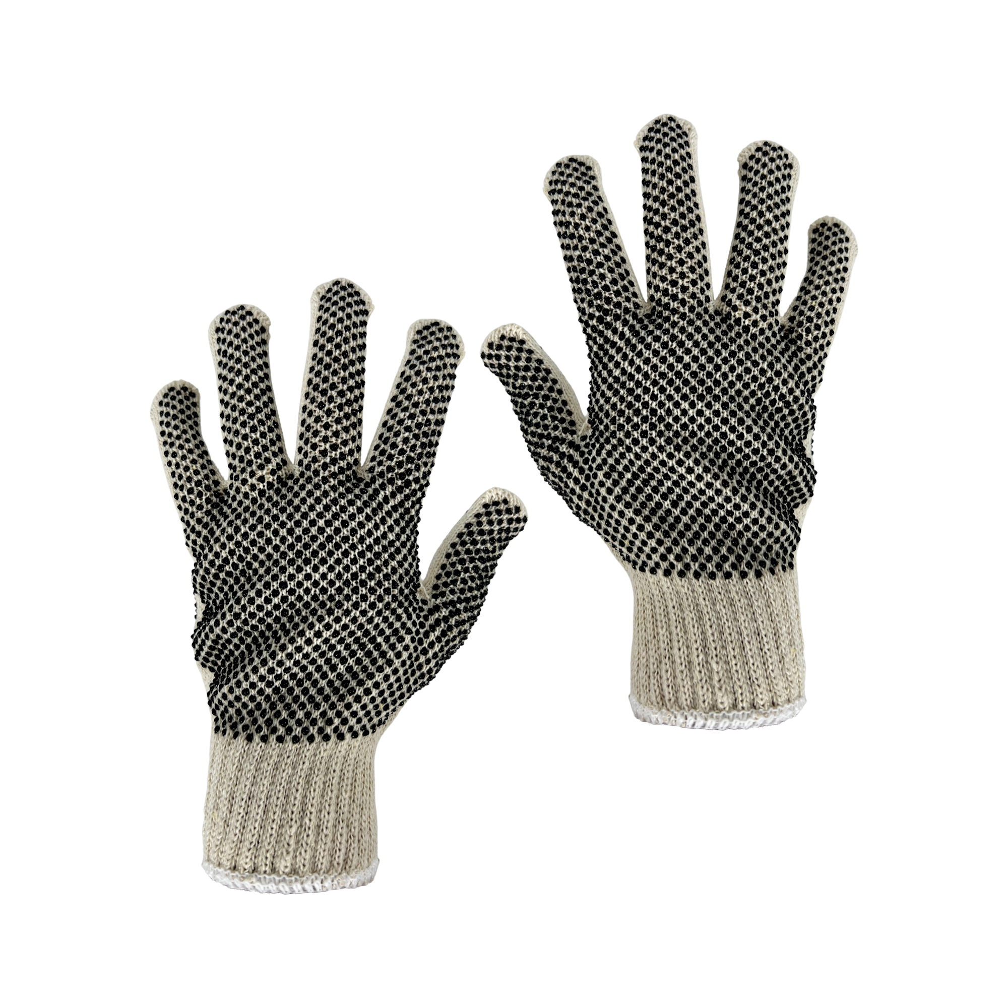 Guantes de Algodón tipo Japonés con puntos de PVC (dos lados).