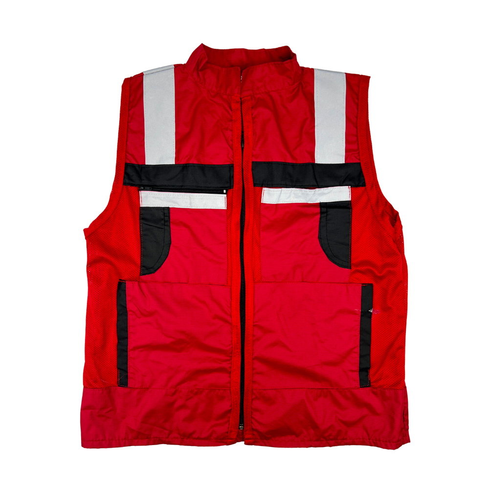 Chaleco RYVSA Jersey color Rojo