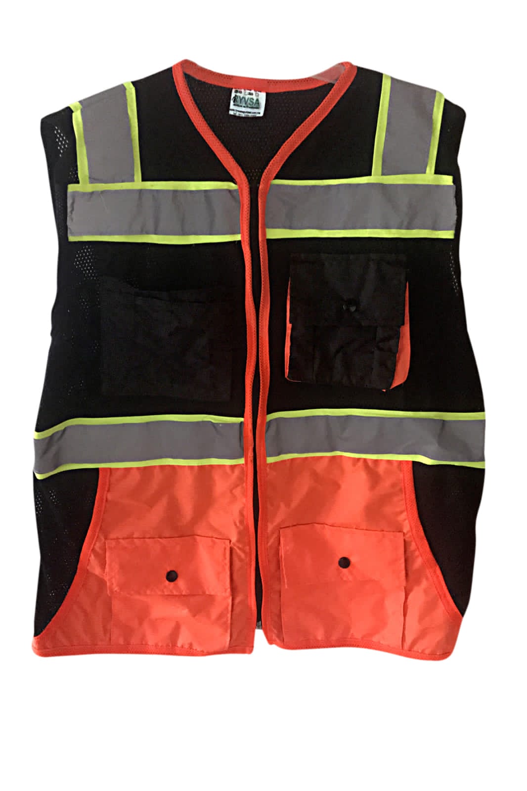 SR-1340N CHALECO JERSEY VENTILADO NEGRO